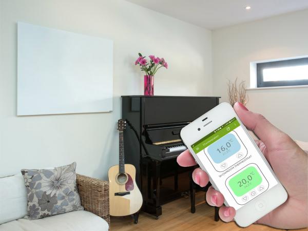 Infraroodverwarming combineren met domotica
